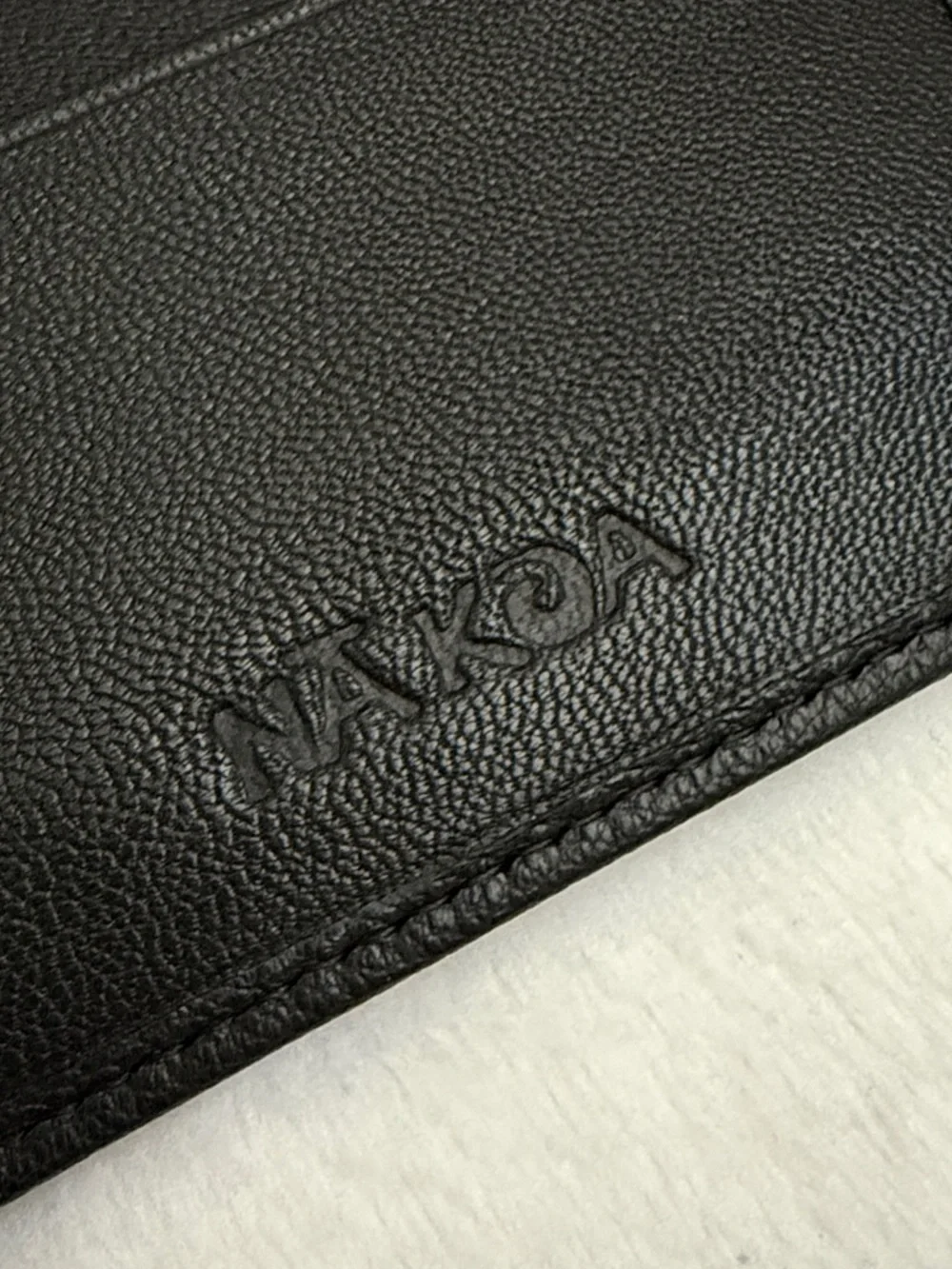 {NWOT} Nakoa | Polynesian Tattoo Art Bifold Leather Wallet Manu by Eugene Ta'ase